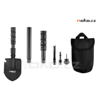 NEO TOOLS 63-122 skládací lopatka s motyčkou multifunkční 8v1