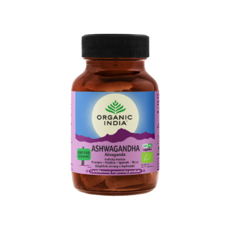 ORGANIC INDIA Ašvaganda 60 kapslí