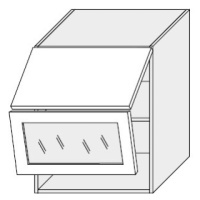 ArtExt Kuchyňská skříňka horní, W8BS / 60 Aventos WKF Quantum Barva korpusu: Grey