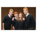 Umělecký tisk Harry Potter - Weasley family, 40 × 26.7 cm