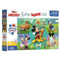 Trefl Puzzle Super Shape XXL Mickey Mouse: Zábava 60 dílků