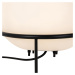 Designová venkovní stolní lampa černá - Jannie