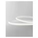 NOVA LUCE závěsné svítidlo MALVI bílý hliník a akryl LED 32W 230V 3000K IP20 9357041