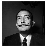 Fotografie Salvador Dali In Paris, France In 1953, REPORTERS ASSOCIES, 40 × 40 cm