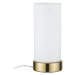 PAULMANN Stolní lampa Pinja dotykový vypínač 1-ramenné mosaz/opál 770.55 P 77055