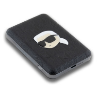 Powerbanka Karl Lagerfeld Embossed Karl Head MagSaf 5000mAh, černá