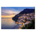 Fotografie Twilight view of  Positano, Yereum Kim, 40 × 26.7 cm