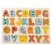 Small foot Vkládací puzzle abeceda ALPHABET