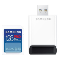 Samsung SDXC 128GB PRO PLUS + USB adaptér (2023)