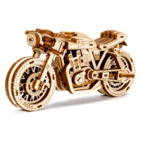 Puzzle Dřevěné 3D model Motorka Cafe Racer Wooden.City