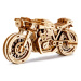 Puzzle Dřevěné 3D Model Motorka Cafe Racer Wooden.City