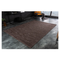 LuxD Designový koberec Tahsin 230 x 160 cm tmavě hnědý