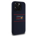 Oracle Red Bull Racing Silicone Horizontal Logo MagSafe kryt iPhone 14 Pro modrý