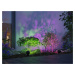 PAULMANN LED bodové zahradní světlo Smart Home Zigbee Kikolo IP65 90mm RGBW+ 6,2W 230V antracit 