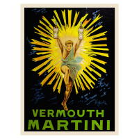 Obrazová reprodukce Vermouth Martini (Vintage Bar Ad) - Leonetto Cappiello, (30 x 40 cm)