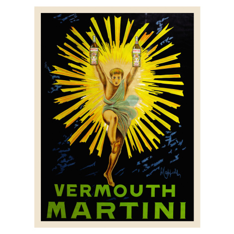 Obrazová reprodukce Vermouth Martini (Vintage Bar Ad) - Leonetto Cappiello, (30 x 40 cm)