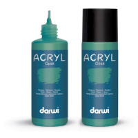 Akrylová barva DARWI ACRYL OPAK 80 ml, tmavě zelená