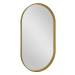 Sapho AVONA oválné zrcadlo v rámu 40x70cm, zlato mat