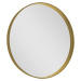 NOTION kulaté zrcadlo v rámu ø 80cm, zlato mat NT800G