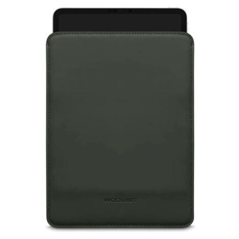 Woolnut Coated PU Sleeve pouzdro pro 11" iPad Pro/Air tmavě zelené