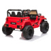 Mamido Dětské elektrické autíčko Jeep Speed červené