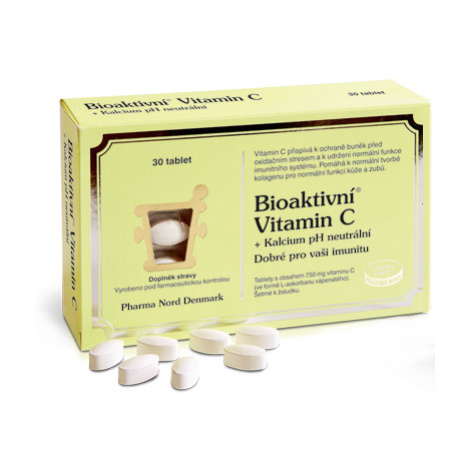 Bioaktivní Vitamin C+Kalcium pH neutrální tbl.30 Pharma Nord