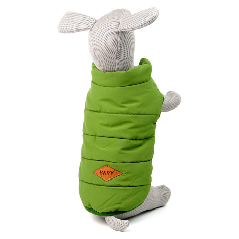 Vsepropejska Baby zimní bunda pro psa Barva: Zelená, Délka zad (cm): 30, Obvod hrudníku: 50 - 53