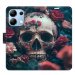 iSaprio flip pouzdro Skull in Roses 02 pro Xiaomi Redmi Note 13