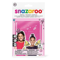 Šablony na obličejové barvy Snazaroo - 6 ks - růžové