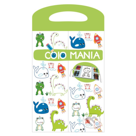 Omaľovánka / Omalovánka Colomania zelená - kniha z kategorie Kreslení YoYo Books