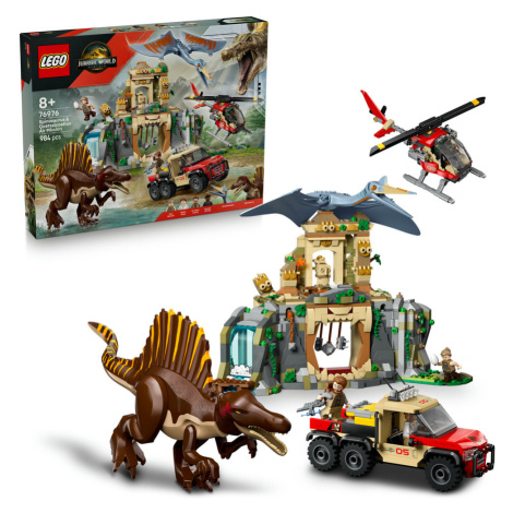 LEGO LEGO® Jurassic World 76976 Letecká mise se spinosaurem a quetzalcoatlem