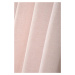 Dekorační záclona s kroužky režného vzhledu PALOMA růžová 140x260 cm (cena za 1 kus) France