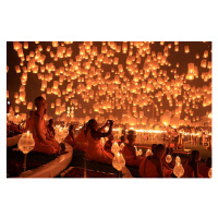 Fotografie Loy Kratong - Floating Lantern Festival 1, Frans Jo - Imageenation, 40 × 26.7 cm