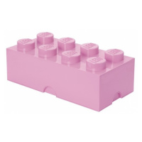 Lego® úložný box 250x502x181 světle růžový