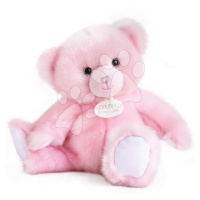 Plyšový medvídek Rose Sorbet Ours Collection Doudou et Compagnie růžový 30 cm od 0 měsíců