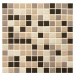 Skleněná mozaika Mosavit Urban coffee 30x30 cm mat URBANCO