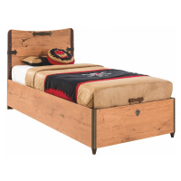 Dětská postel jack 90x190cm s úložným prostorem - dub lancelot
