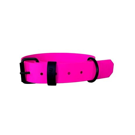 MA-NU Obojek pro psa Pink Freak / Růžová 25 mm × 20-30 cm