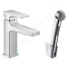 Hansgrohe 32522000 - Umyvadlová baterie s výpustí Push-Open a ruční sprchou Bidette, chrom