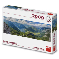 Puzzle 2000 Pohled na Alpy panoramic