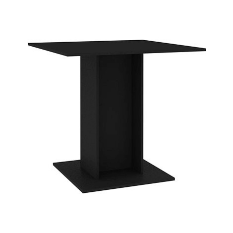 Jídelní stůl černý 80 × 80 × 75 cm dřevotříska SHUMEE
