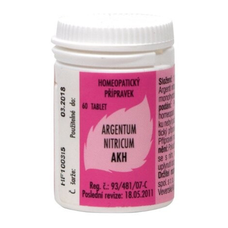 Argentum nitricum AKH C56-C211-C313 60 neobalených tablet ROSENPHARMA