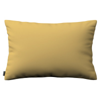 Dekoria Kinga - potah na polštář jednoduchý obdélníkový, matně žlutá, 47 x 28 cm, Cotton Panama,