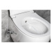 Isvea SENTIMENTI CLEANWASH závěsná WC mísa, Rimless, integrovaný ventil a bidet. sprška, 36x51cm