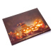 Garthen 70064 Nástěnná malba Happy Halloween - 8 LED, 30 x 40 cm
