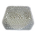 Svítidlo sklo křišťálové ve tvaru čtverce RAMI 3459/205x205