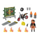 PLAYMOBIL Stuntshow 71256 Starter Pack Kaskadér a ohnivá zeď