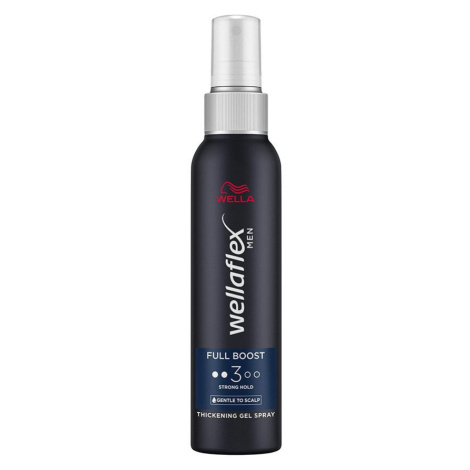 Wella Wellaflex Men Full Boost stylingový posilující gel sprej 150 ml