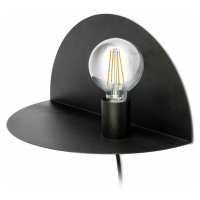 FARO NIT Right nástěnná lampa, černá