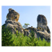 Fotografie Sandstone rock in Hruboskalsko Nature Reserve,, vencavolrab, 40 × 33.4 cm